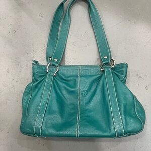 Elegant Teal Shoulder Bag